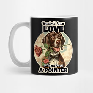 German Shorthaired Pointer Valentine's day Mug